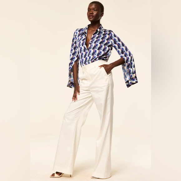 ⚡️NWT⚡️Misa Cream Juno Pants - Picture 5 of 16